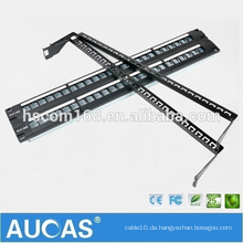 AMP 1U 19 &quot;cat6 24 Port ungeschirmte Wand montiert RJ45 horizontal 110 IDC krone Patch Panel